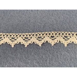 Vintage 3/4" wide Cotton Lace Trim 1 yard Long